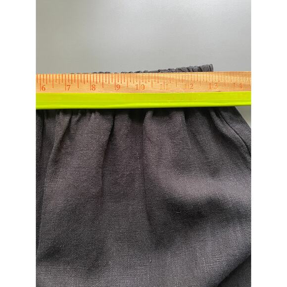 Bryn Walker Black Pullon Pants Lagenlook Balloon Barrel Leg Size Small - Picture 10 of 12